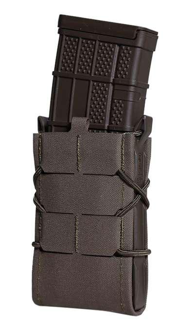 High Speed Gear Gen 2 Rifle TACO Single Mag Pouch OD Green Nylon Laminate MOLLE