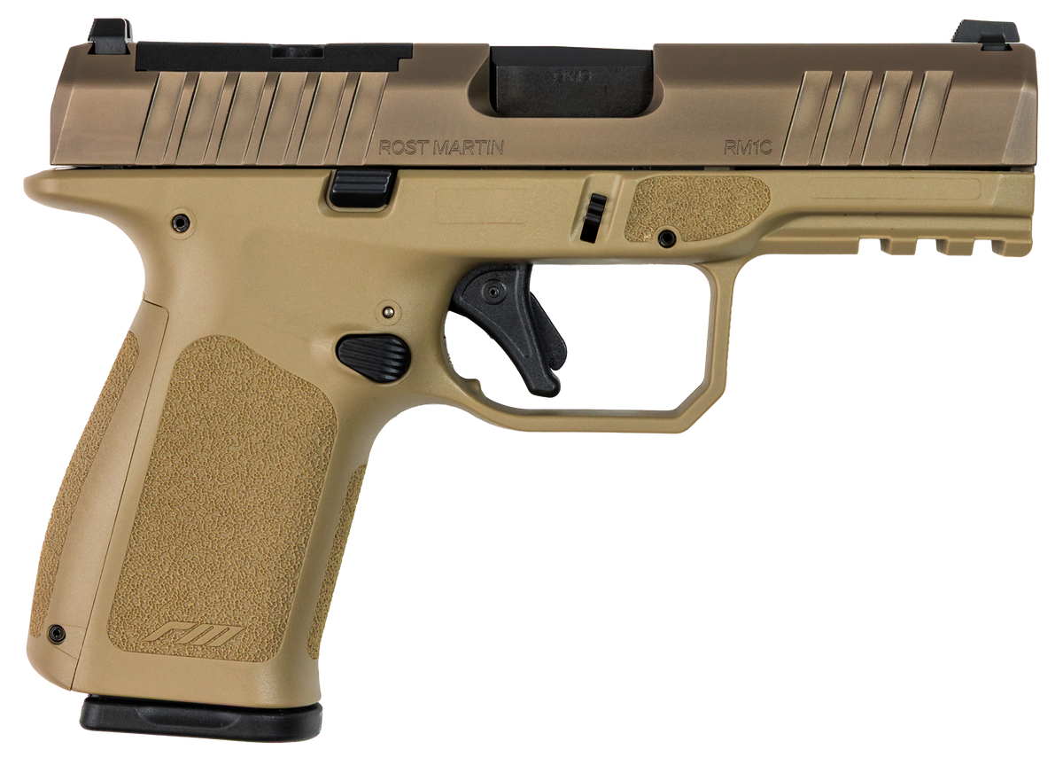 Rost Martin RM1C 9mm Luger 4" 10+1 Striker-Fired Pistol - Black