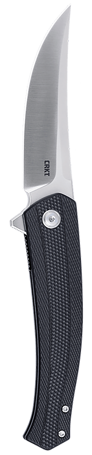 Columbia River 7060 Persian 3.44" Folding Plain Satin D2 Steel Black GRN Knife
