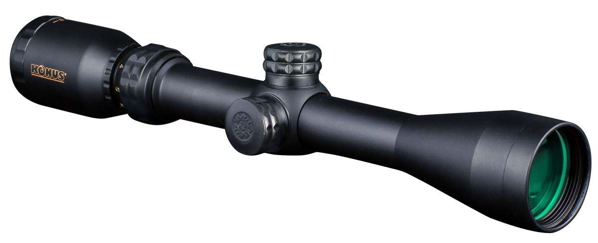 Konus KonusPro 550 3-9x40mm 1" Tube Engraved Ballistic 550 Reticle Riflescope - Matte Black