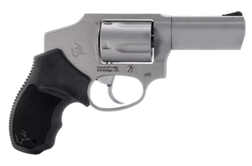 Taurus 650 357 Mag/.38 Special +P 3" 5-Shot DAO Small Frame Revolver - Stainless
