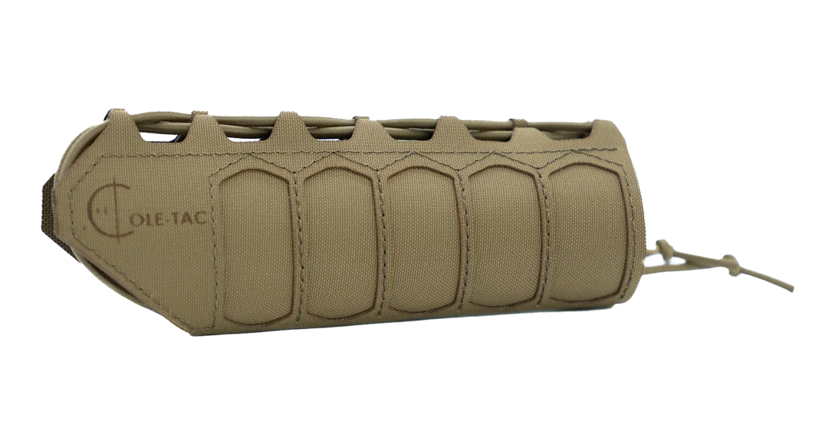 Cole-Tac SD Handguard Wrap 6.5" Coyote Brown Squadron No Slots