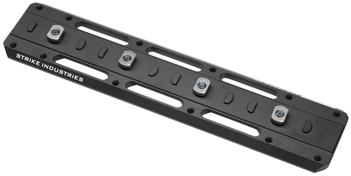 Strike Industries M-LOK ARCA Rail Adapter 6.8" Black Anodized Aluminum