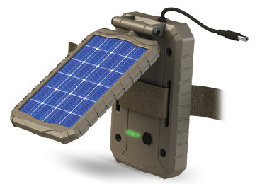 Stealth Cam STCSOLP Sol-Pak Solar Power Panel 12V Li-ion Battery - Brown