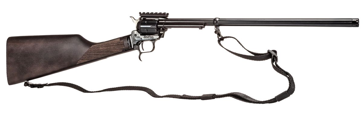 Heritage Mfg Rough Rider Tactical Rancher 22 LR 16.12" 6-Shot SAO Rifle - Walnut Stock