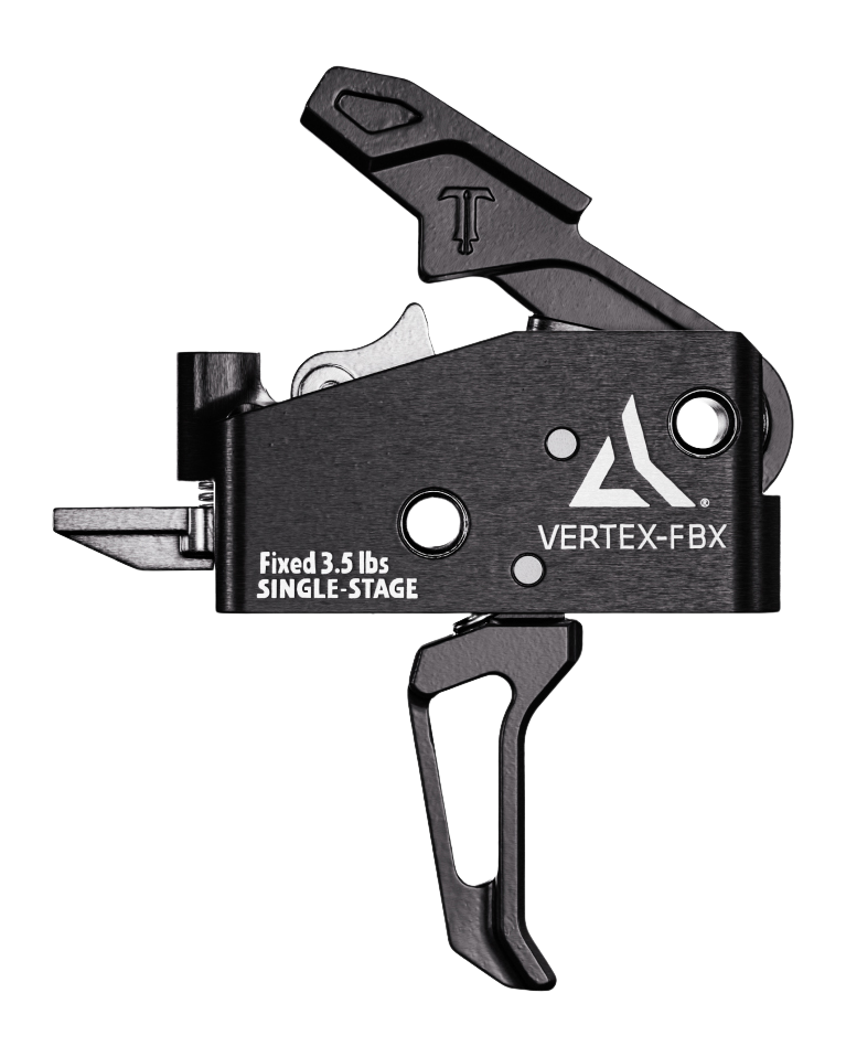 Radian Weapons Vertex-FBX AR-15 3.5-4 lb Flat-Bow Single-Stage Trigger - Black
