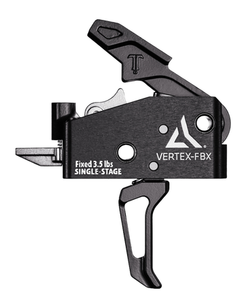 Radian Weapons Vertex-FBX AR-15 3.5-4 lb Flat-Bow Single-Stage Trigger - Black