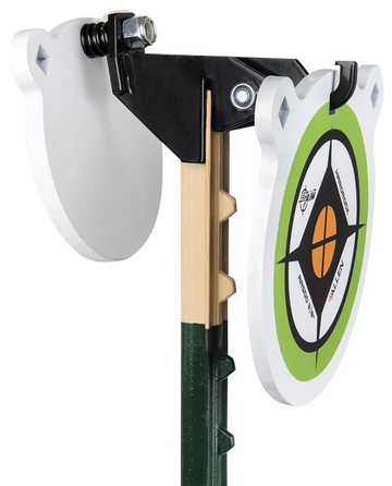 EZ-Aim 15634 Fence Topper Gong Hook & Recoil Spring Black/Brown Steel 7"