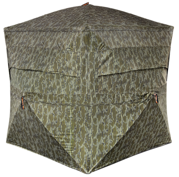 Muddy Infinity Evo Max Ground Blind 65x65 Mossy Oak Bottomland