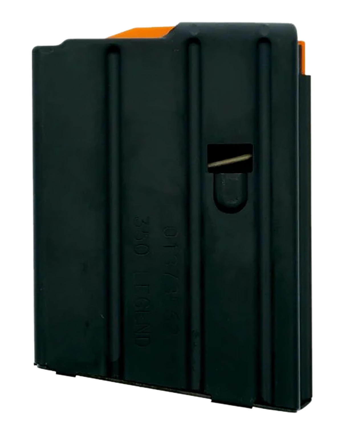 DuraMag SS 350 Legend AR-15 5-Round Stainless Steel Magazine - Black w/ Black Follower