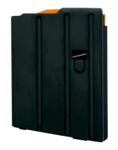 DuraMag SS 350 Legend AR-15 5-Round Stainless Steel Magazine - Black w/ Black Follower