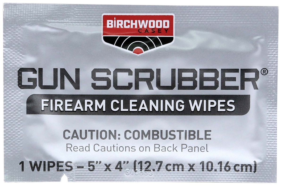 Birchwood Casey Gun Scrubber Take Alongs 12-Pack Cleaning Wipes