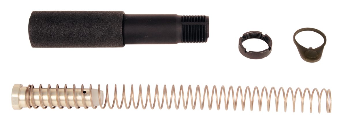 LBE Unlimited Pistol Buffer Tube Kit Black AR-15