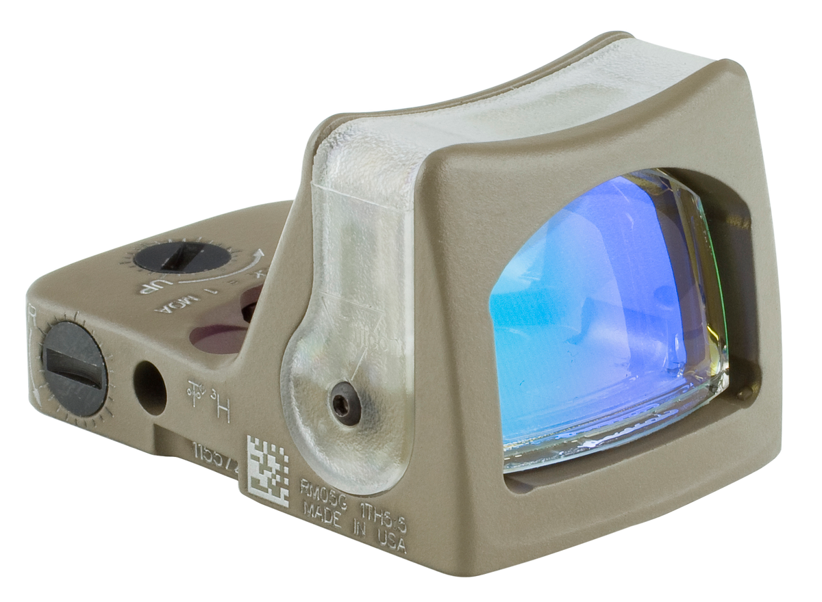 Trijicon RMR Dual Illuminated 9 MOA Green Dot Flat Dark Earth Reflex Sight