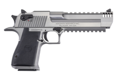 Magnum Research Desert Eagle Mark XIX 44 Rem Mag 6" 8+1 Semi-Auto Pistol w/ Muzzle Brake - Stainless Steel