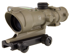 Trijicon TA31-D-100367 ACOG 4x32mm Dual-Illuminated Green Horseshoe .223/5.56 BDC Riflescope - FDE