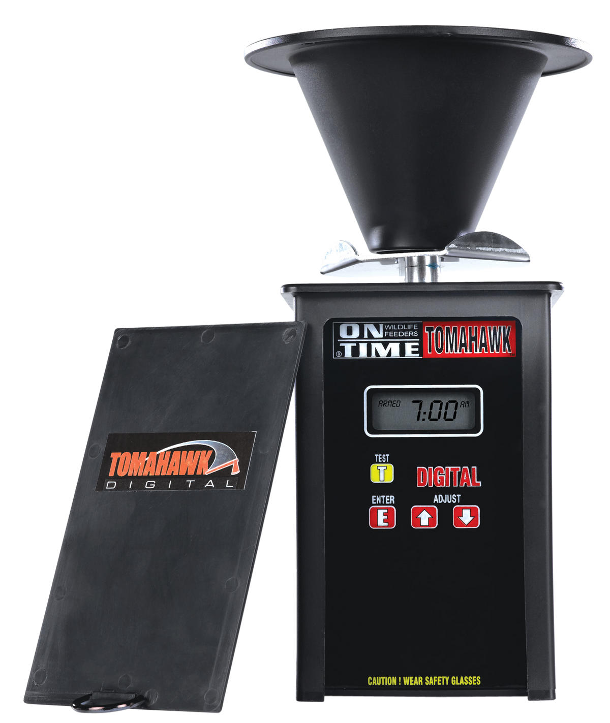On Time 49000 Tomahawk VL Feeder Timer 4 Programs 1-20 Sec Digital Black