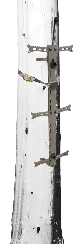 Hawk Helium Climbing Sticks 10" W x 30" L Aluminum 3-Pack - Gray