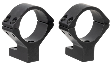 Talley 750759 Scope Mount/Ring Combo 30mm Tube Tikka T1/T1X High Rings 0 MOA - Black Anodized