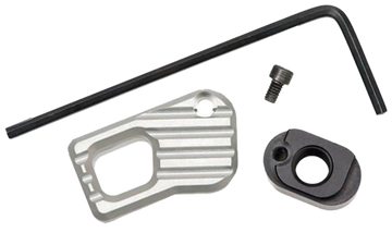 Battle Arms Development BAD-EMMR-L Enhanced Modular Magazine Release Large - Raw Silver