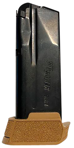 Sig Sauer P365 9mm Luger 12-Rd Extended Magazine - Coyote Brown Steel