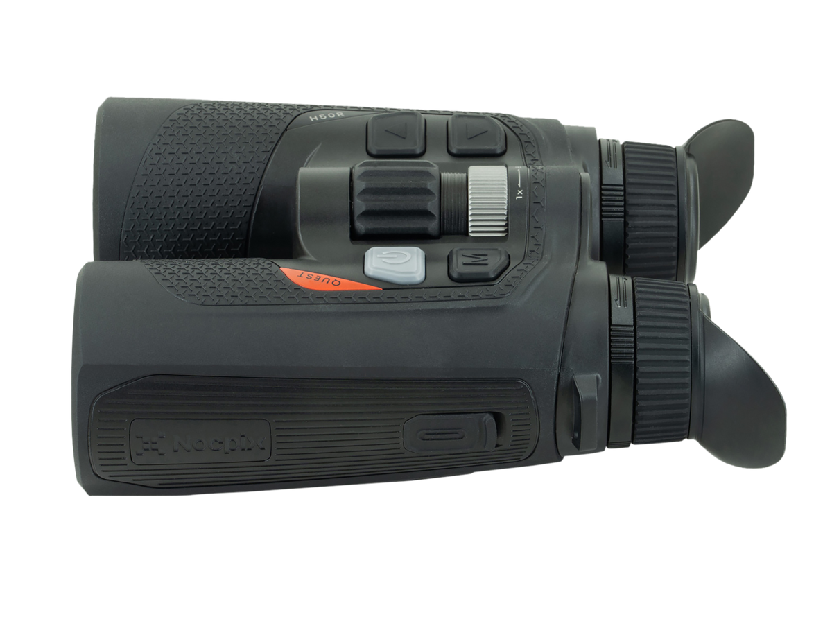 Nocpix Quest H50R LRF Thermal Rangefinding Binocular 4x50mm 640x512 12um 60Hz Black
