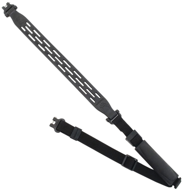 Limbsaver 12290 Kodiak-Air Rifle Sling 1" Black NAVCOM Rubber Adjustable
