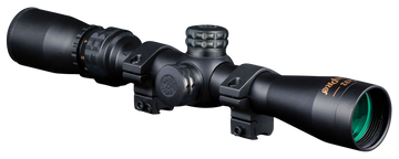 Konus KonusPro 2-7x32mm 1" Tube Engraved 30/30 Duplex Reticle Riflescope with Mounting Rings - Matte Black