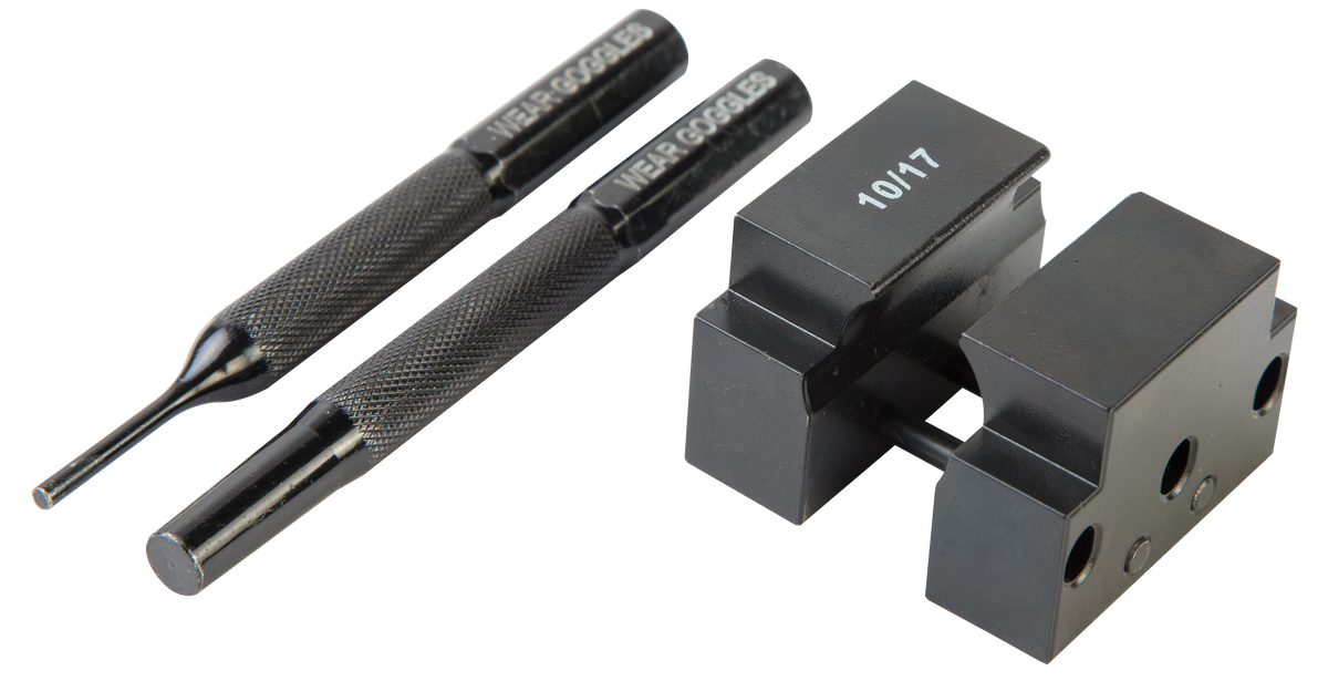 Wheeler Delta Series AR-15 Gas Block Taper Pin Removal Tool Black Steel