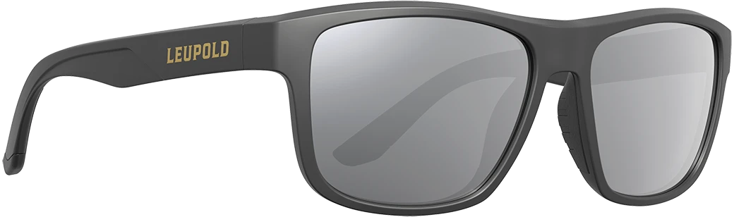 Leupold Katmai Performance Wear Polarized Sunglasses Shadow Gray Flash Lens Matte Black