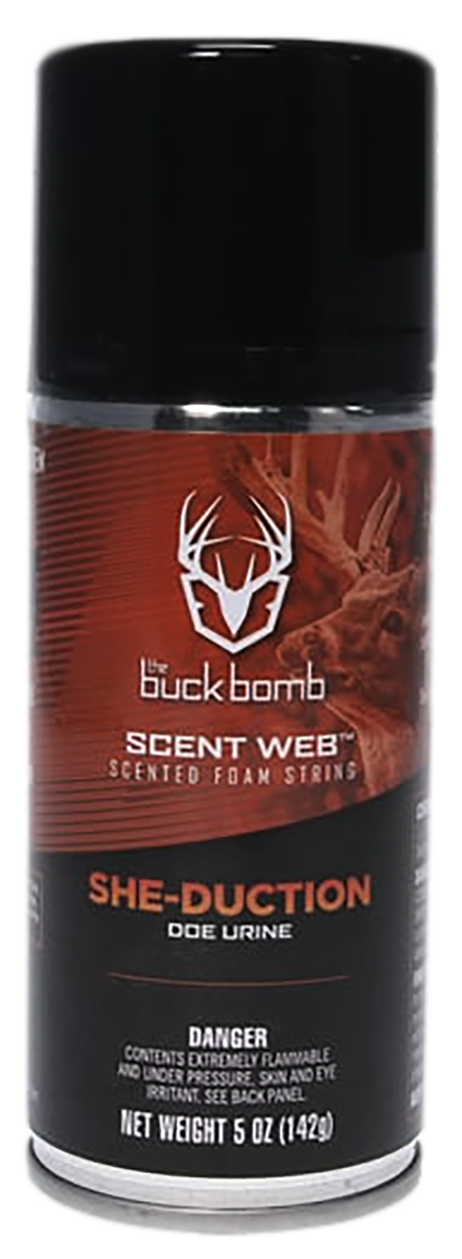 The Buck Bomb She-Duction Doe Urine Scent 5oz Aerosol Deer Attractant