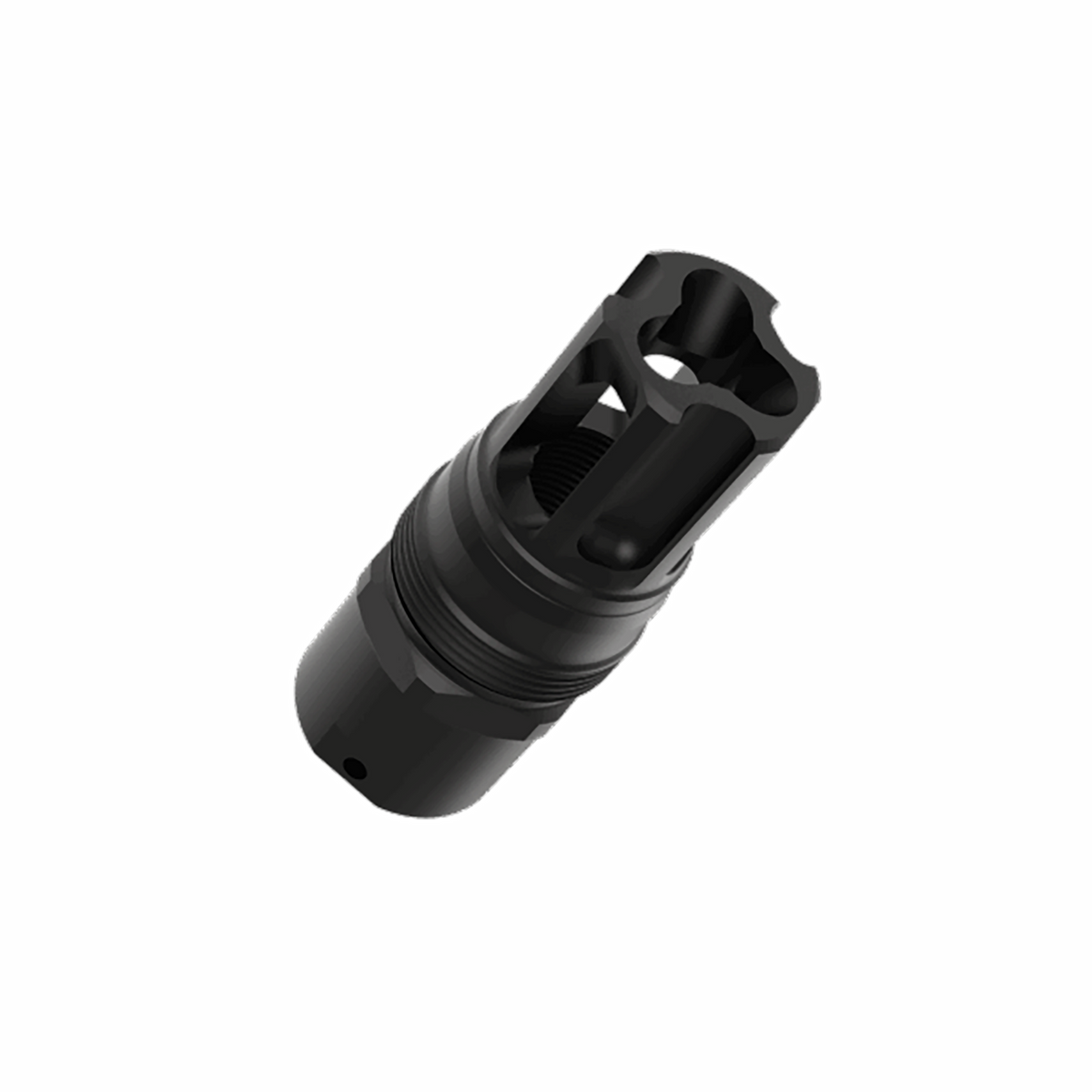 Liberty Precision Machine LPM-2005 Eclipse Pin & Weld Flash Hider .30 Cal 1/2x28 2.25"