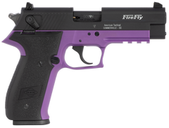 GSG FireFly 22 LR 4" 10+1 DA/SA Semi-Auto Pistol - Purple Frame, Black Slide