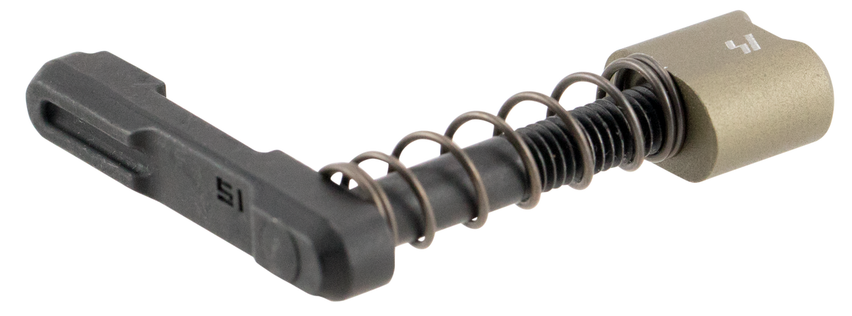Strike Industries AR-SMC Magazine Catch FDE 6061-T6 Aluminum Release Button for AR-15/AR-10