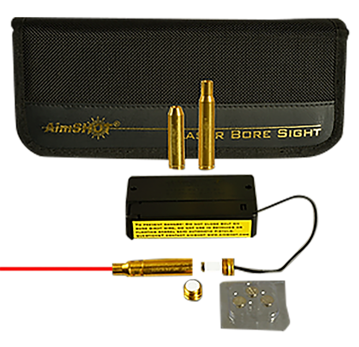Aimshot MBSKIT1 Modular Rifle Boresighter Kit 223 Rem/243 Win/30-06 Springfield Brass
