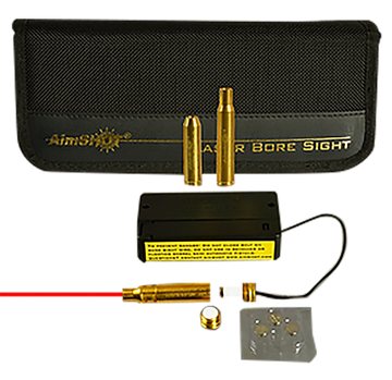 Aimshot MBSKIT1 Modular Rifle Boresighter Kit 223 Rem/243 Win/30-06 Springfield Brass