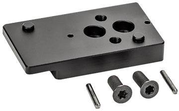 Griffin Armament AIS Flat Mount Plate 5.7" 6061 T6 Aluminum - Black Hardcoat Anodized