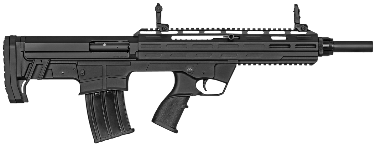 Tokarev TBP12P 12 Gauge 3" 5+1 18.50" Semi-Auto Bullpup Shotgun - Black
