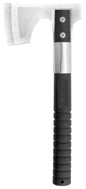 S.O.G Camp 3.10" Blade Stainless Steel Black GRN Handle 11.50" Hatchet
