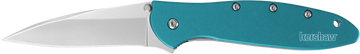 Kershaw Leek 1660TEAL 3" Folding Drop Point 14C28N Steel Teal Aluminum