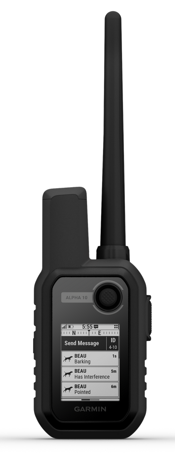 Garmin Alpha 10 Handheld GPS Dog Tracker/Trainer - Bluetooth & ANT+
