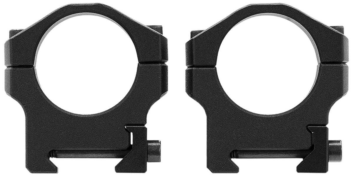 MDT Sporting Goods Premier Scope Rings 34mm Tube 1.25" High Black Anodized Aluminum Picatinny