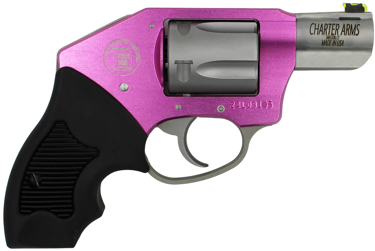Charter Arms Undercover Lite Pink Lady 38 Special 2" 5-Shot DAO Revolver