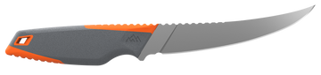 Outdoor Edge Vantex 5" Boning Fixed Blade Plain 7Cr17MoV Titanium-Coated Nylon Handle