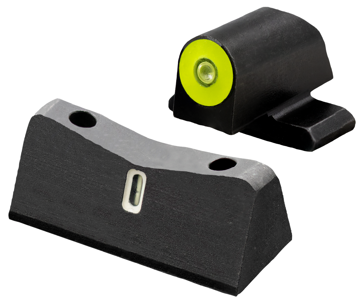 XS Sights DXT2 Big Dot Night Sights for Sig P226/P320 & Springfield XD/XD-S/XDM - Yellow Outline Front / White Outline Rear