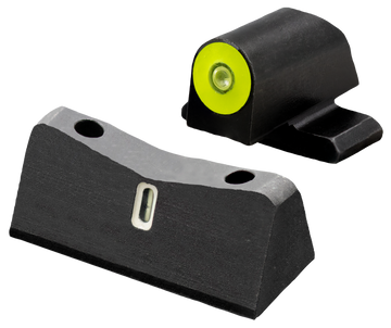 XS Sights DXT2 Big Dot Night Sights for Sig P226/P320 & Springfield XD/XD-S/XDM - Yellow Outline Front / White Outline Rear