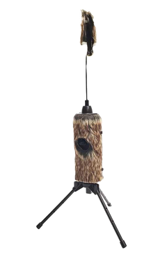 Mojo Outdoors HW2508 Fuzzy Critter Predator Decoy w/ Built-In Tripod - Brown
