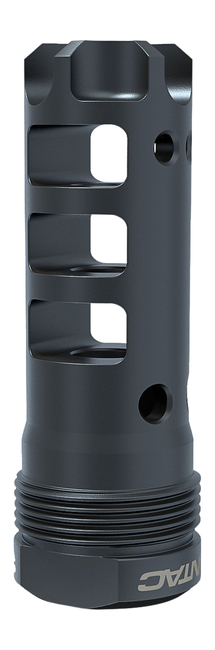 LANTAC USA Dragon Muzzle Brake .338 ARC 5/8x24 QPQ Black - Plan B Compatible