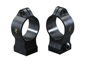 Browning 12345 Scope Rings 1" High Matte Black - A-Bolt/BAR/BLR/X-Bolt