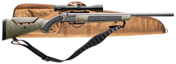 CVA Accura MR-X 45 Cal 26" Fluted Break-Open Muzzleloader - Tungsten Cerakote Scope Package